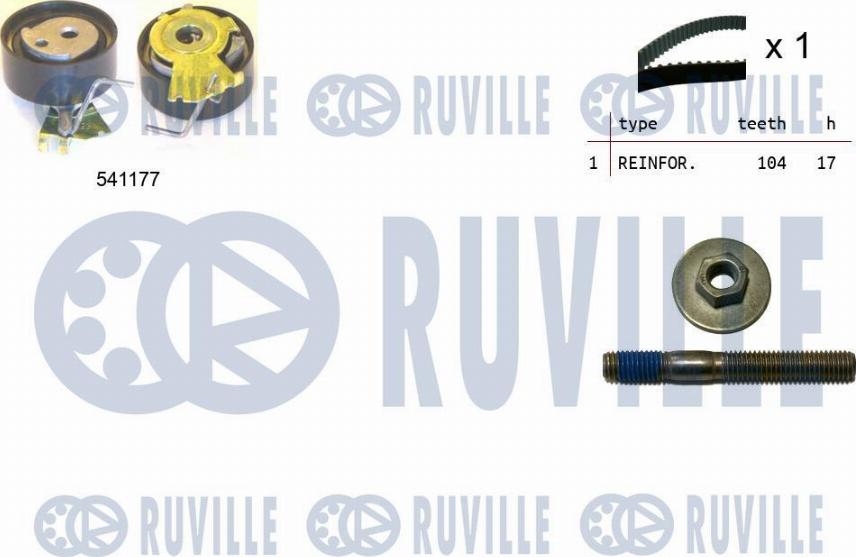 Ruville 550051 - Kit de distribution cwaw.fr