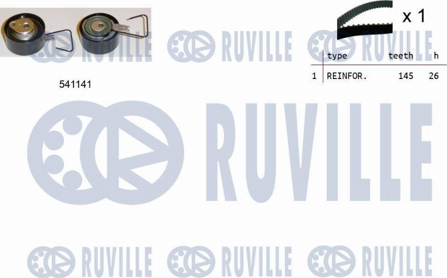 Ruville 550154 - Kit de distribution cwaw.fr