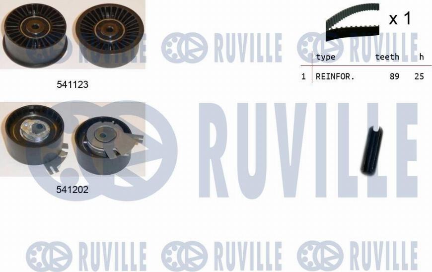 Ruville 550118 - Kit de distribution cwaw.fr