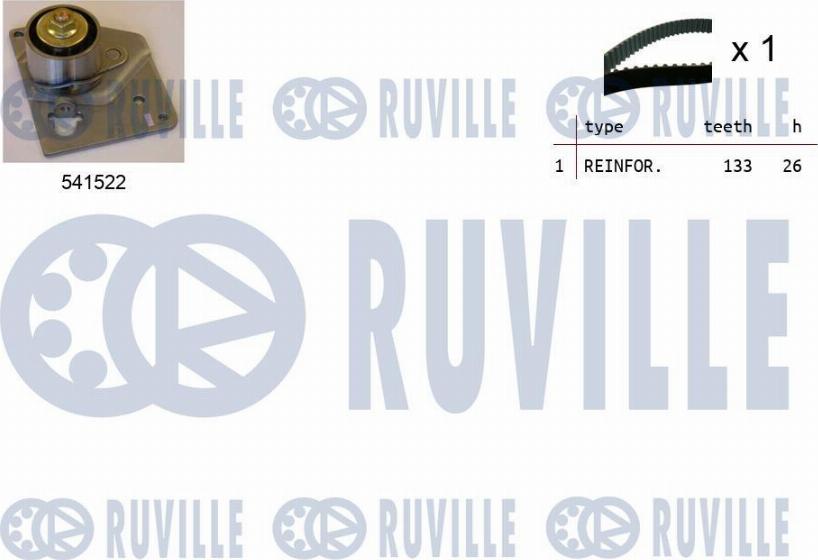 Ruville 550128 - Kit de distribution cwaw.fr