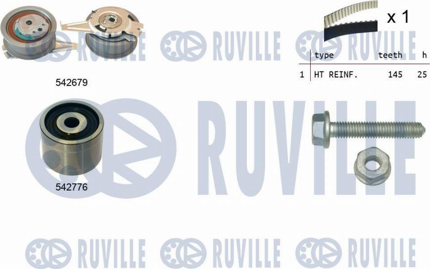 Ruville 550391 - Kit de distribution cwaw.fr