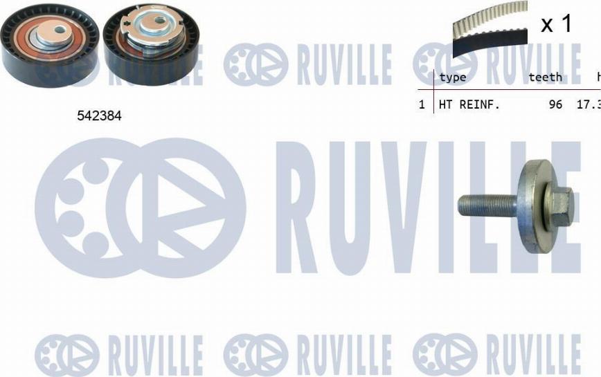 Ruville 550340 - Kit de distribution cwaw.fr