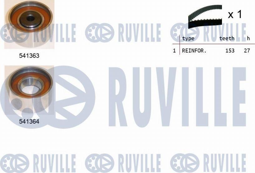 Ruville 550307 - Kit de distribution cwaw.fr