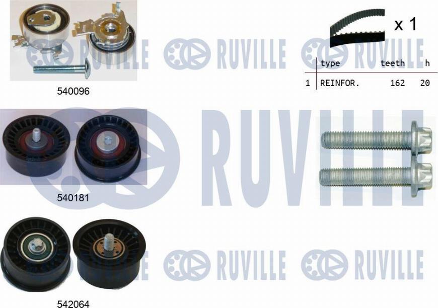 Ruville 550317 - Kit de distribution cwaw.fr