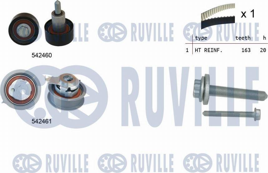 Ruville 550384 - Kit de distribution cwaw.fr