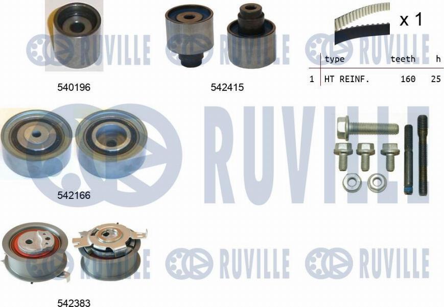 Ruville 550335 - Kit de distribution cwaw.fr