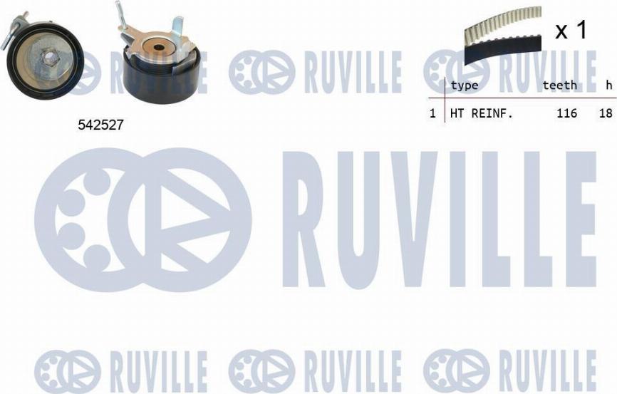 Ruville 550373 - Kit de distribution cwaw.fr