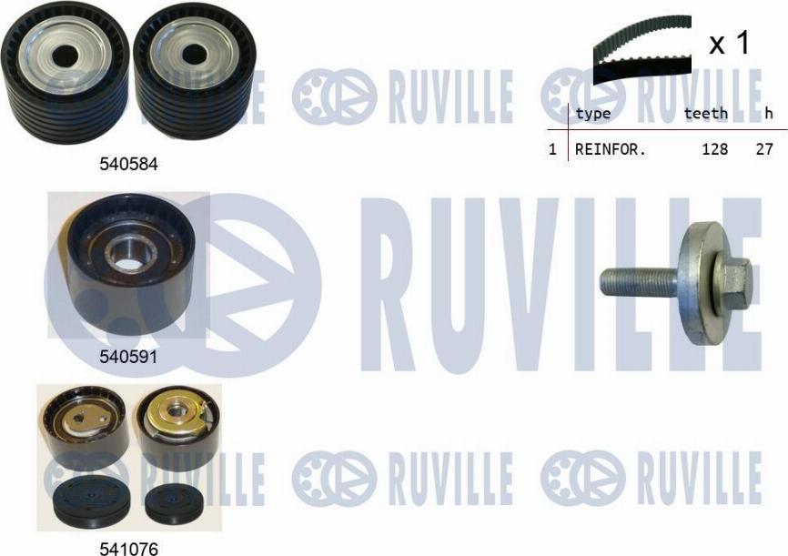 Ruville 550254 - Kit de distribution cwaw.fr