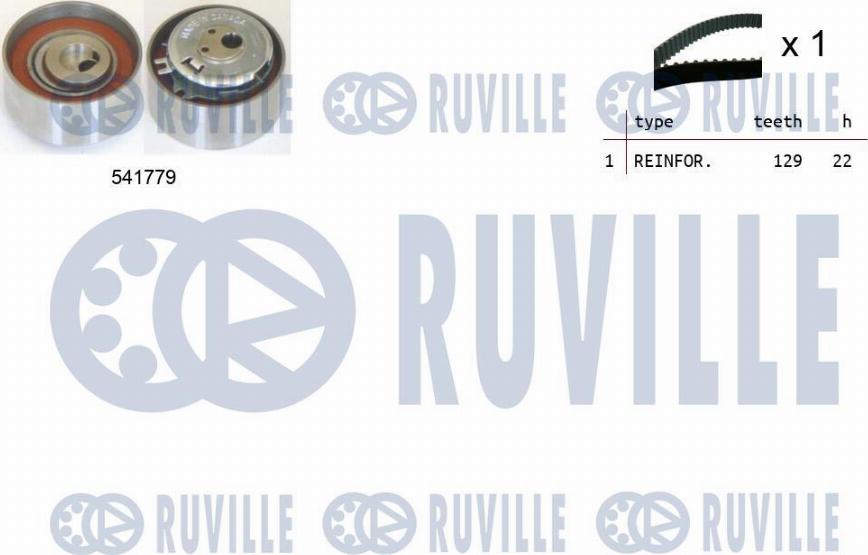 Ruville 550264 - Kit de distribution cwaw.fr