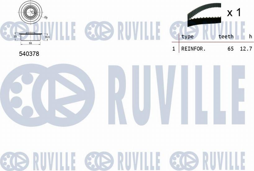 Ruville 550200 - Kit de distribution cwaw.fr