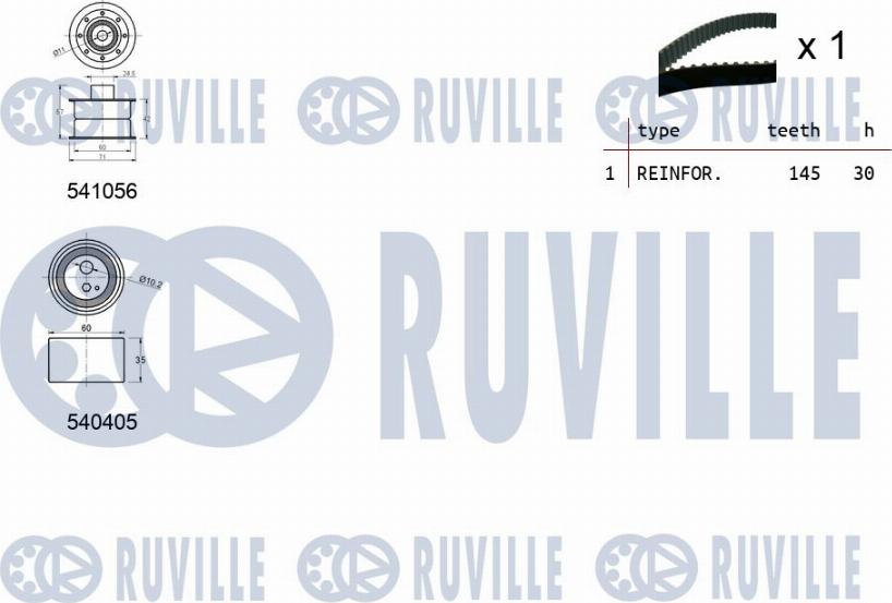 Ruville 550274 - Kit de distribution cwaw.fr