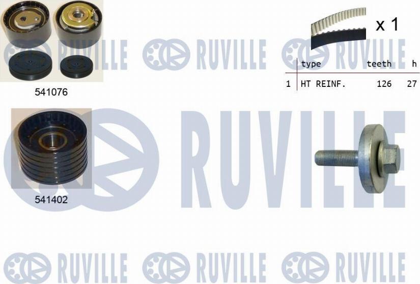 Ruville 550278 - Kit de distribution cwaw.fr