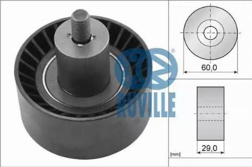 Ruville 55228 - Poulie renvoi / transmission, courroie de distribution cwaw.fr