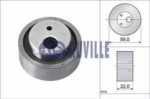 Ruville 56600 - Poulie-tendeur, courroie de distribution cwaw.fr