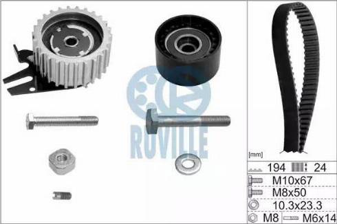 Ruville 5603670 - Kit de distribution cwaw.fr