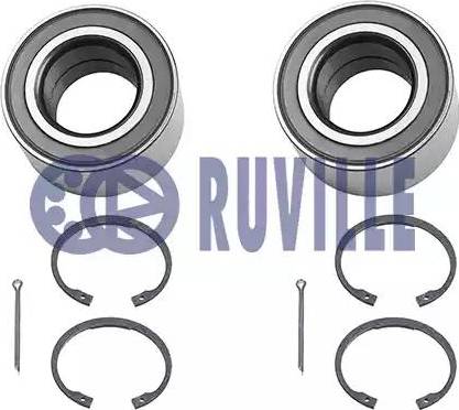 Ruville 5326D - Kit de roulements de roue cwaw.fr