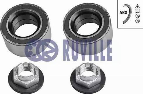 Ruville 5223D - Kit de roulements de roue cwaw.fr