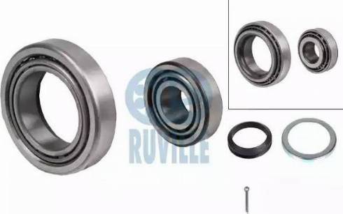 Ruville 6504 - Kit de roulements de roue cwaw.fr