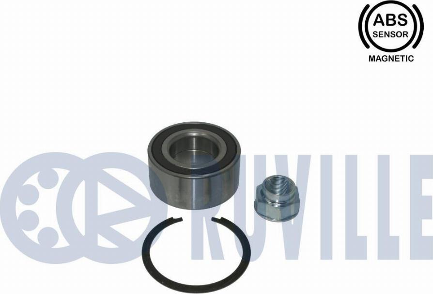 Ruville 220952 - Kit de roulements de roue cwaw.fr