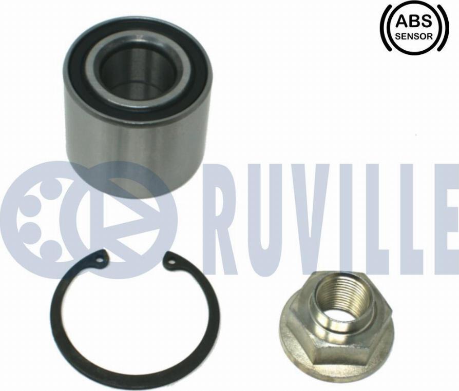 Ruville 221520 - Kit de roulements de roue cwaw.fr