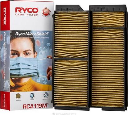 RYCO RCA119M - Filtre, air de l'habitacle cwaw.fr