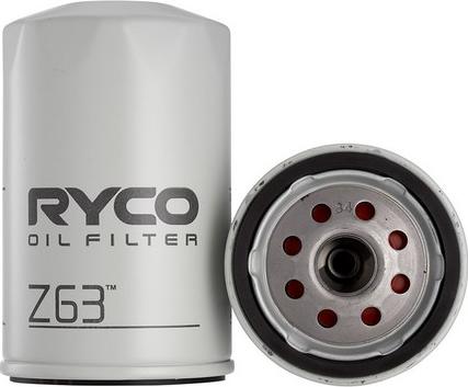 RYCO Z63 - Filtre à huile cwaw.fr