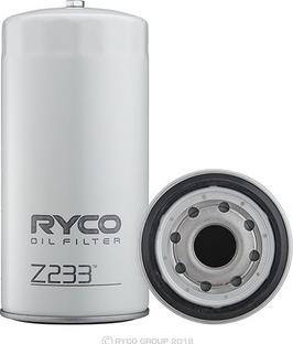 RYCO Z233 - Filtre à huile cwaw.fr