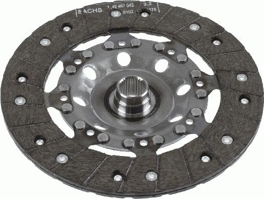 SACHS 1 864 000 084 - Disque d'embrayage cwaw.fr