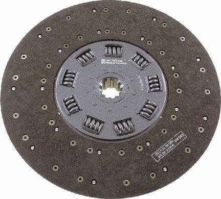 SACHS 1 861 903 033 - Disque d'embrayage cwaw.fr