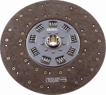 SACHS 1861 560 234 - Disque d'embrayage cwaw.fr