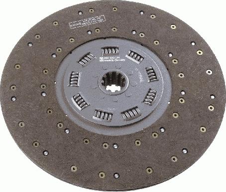 SACHS 1 861 643 134 - Disque d'embrayage cwaw.fr