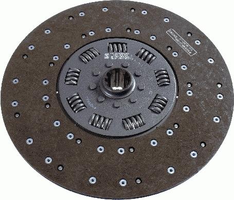 SACHS 1878 634 025 - Disque d'embrayage cwaw.fr