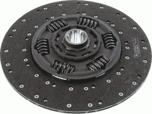 SACHS 1 878 004 104 - Disque d'embrayage cwaw.fr