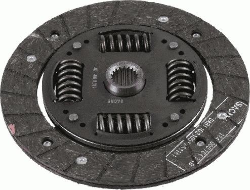 SACHS 1 878 001 191 - Disque d'embrayage cwaw.fr