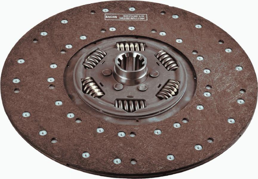 SACHS 1878 001 138 - Disque d'embrayage cwaw.fr