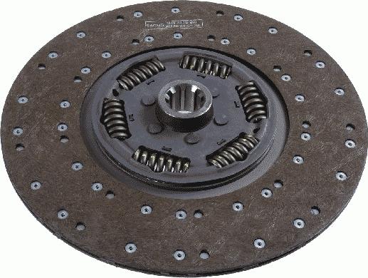 SACHS 1878 003 269 - Disque d'embrayage cwaw.fr