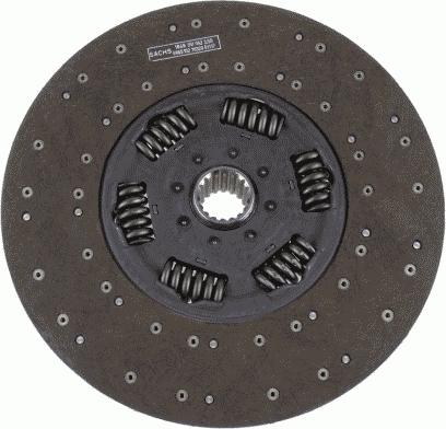 SACHS 1878 002 730 - Disque d'embrayage cwaw.fr