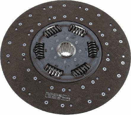 SACHS 1878 002 731 - Disque d'embrayage cwaw.fr