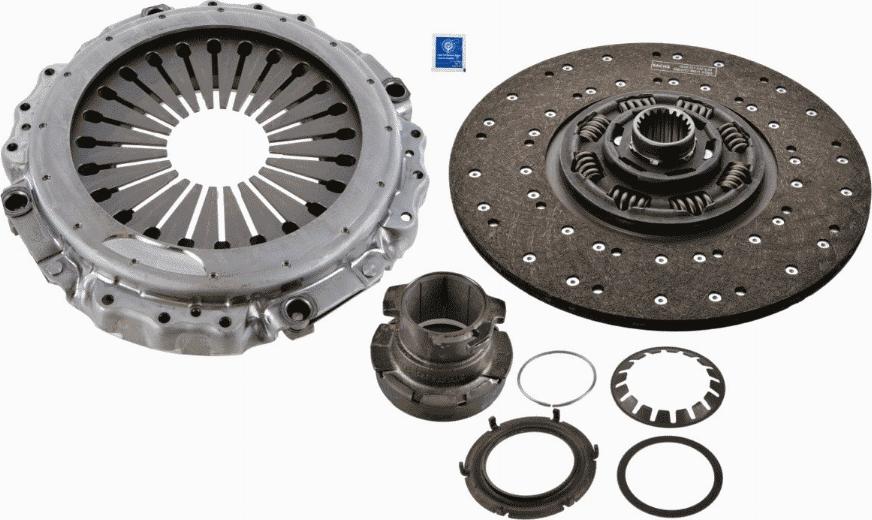 SACHS 3400 117 201 - Kit d'embrayage cwaw.fr