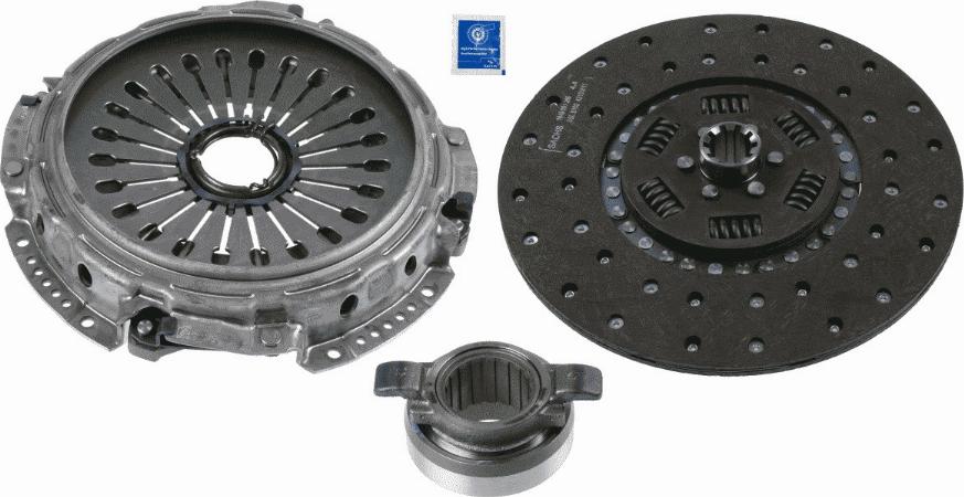 SACHS 3400 124 501 - Kit d'embrayage cwaw.fr