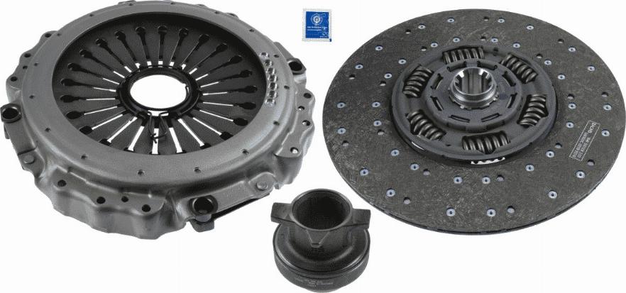 SACHS 3 400 122 201 - Kit d'embrayage cwaw.fr