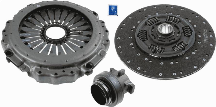 SACHS 3 400 700 459 - Kit d'embrayage cwaw.fr