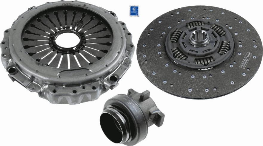 SACHS 3400 700 450 - Kit d'embrayage cwaw.fr