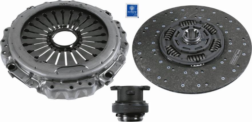 SACHS 3 400 700 403 - Kit d'embrayage cwaw.fr