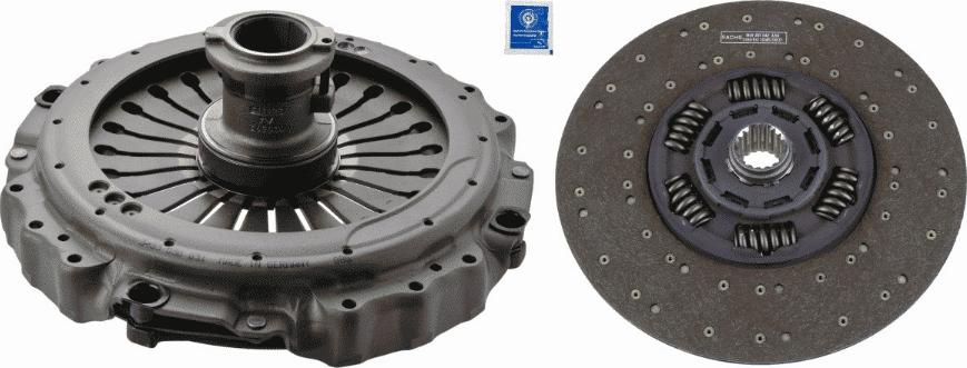 SACHS 3 400 700 414 - Kit d'embrayage cwaw.fr