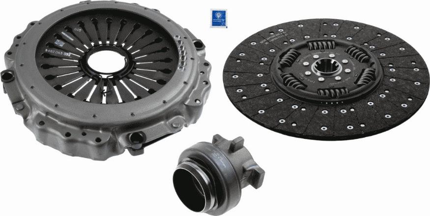 SACHS 3400 700 489 - Kit d'embrayage cwaw.fr