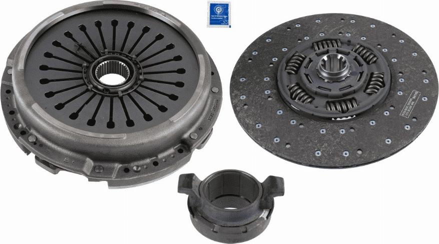 SACHS 3400 700 485 - Kit d'embrayage cwaw.fr