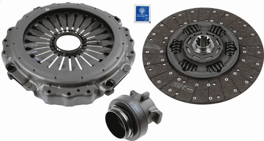 SACHS 3400 700 659 - Kit d'embrayage cwaw.fr