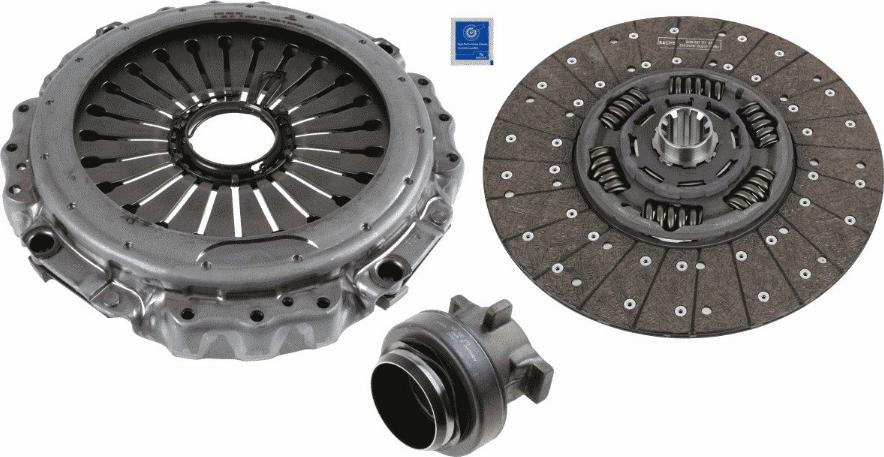 SACHS 3400 700 669 - Kit d'embrayage cwaw.fr