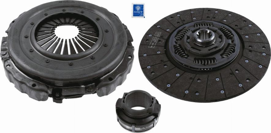 SACHS 3400 700 394 - Kit d'embrayage cwaw.fr